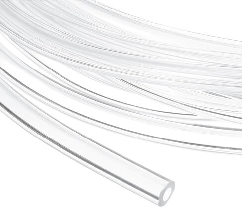 uxcell Clear PVC Tubing, 20mm ID x 22.22mm OD - 7.5ft PVC Tube Lightweight Vinyl Hose, Transparent Flexible Plastic Water Tubing for Air Oil Water Transfer Aquarium Irrigation in Saudi Arabia