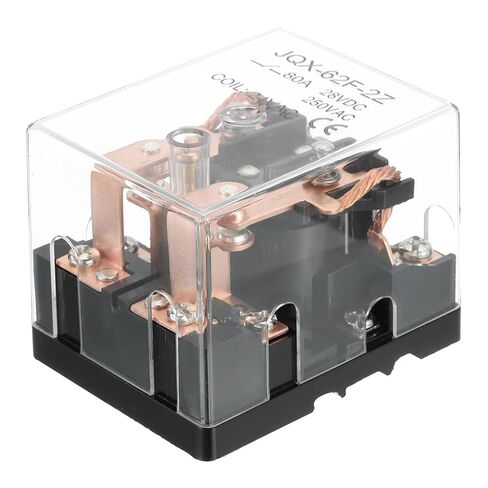 PATIKIL AC110V 120A Electromagnetic Relay, High Power Relay DPDT 2NO 2NC 8 Terminals Din Rail Mounting in Saudi Arabia