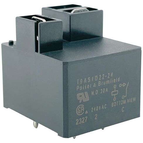 T9AS1D22-24 Relay (2-Pack) 30A 240VAC SPST-NO 4-Pin PCB Power Relay Compatible with Whirlpool Kenmore KitchenAid Oven Control Boards Resolves Oven Not Heating Replacement for T9AS1D22-24 in Saudi Arabia