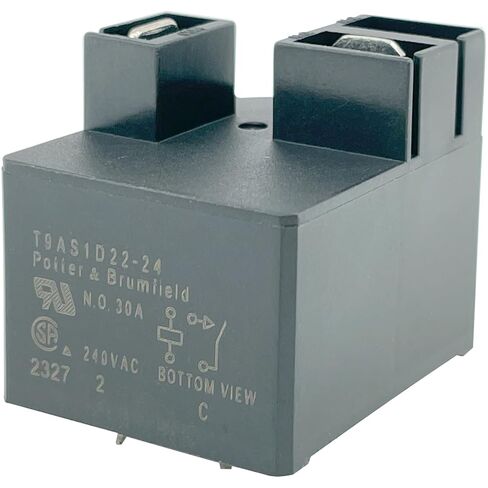 T9AS1D22-24 Relay (2-Pack) 30A 240VAC SPST-NO 4-Pin PCB Power Relay Compatible with Whirlpool Kenmore KitchenAid Oven Control Boards Resolves Oven Not Heating Replacement for T9AS1D22-24 in Saudi Arabia