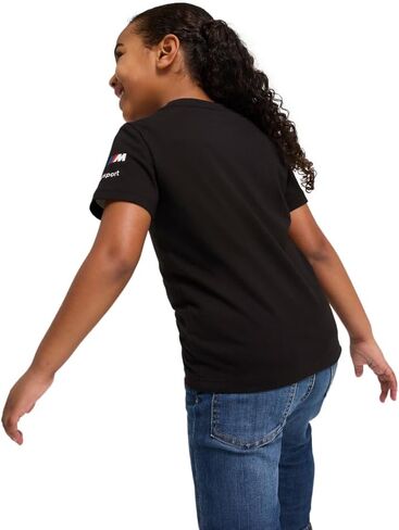 PUMA Unisex-Child BMW M Motorsport T-Shirt, Puma Black SS25, 2T in Saudi Arabia