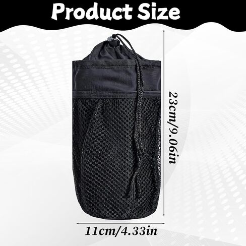 Bike Water Bottle Bag, Insulated Bicycle Water Bottle Holder with Phone Storage for Walker, Cruiser, Exercise and Mountain Bike in Saudi Arabia