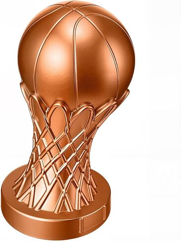 Kenning Basketball Trophy 6 Inch Mini Tournament Award Funny Winner Prize Small Gold Trophies Awards for Sports School Match Teams Competition in Saudi Arabia