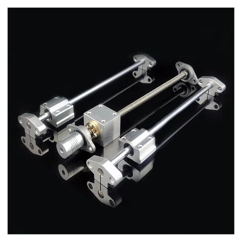 T8 الرصاص 2 مم، الرصاص 8 مم، الطول 200 مم، الطول 800 مم، المحور البصري 8 مم OD، حامل المحمل KFL08، وحامل SHF8 للطابعات ثلاثية الأبعاد. (700 مم) in Kuwait