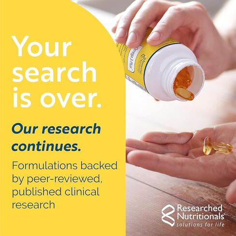 Researched Nutritionals Soothe & Relaxx - Soft Tissue, Muscle + Support Supplement - A Gentle Health Supplement for Calming Relief - Soothe Your Body + Mind (180 Capsules) in Kuwait