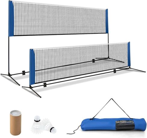 10 Foot Sports net Cover - Adjustable Height (33.5-61 inches), Suitable for Badminton/Volleyball/Table Tennis/Tennis use in Saudi Arabia