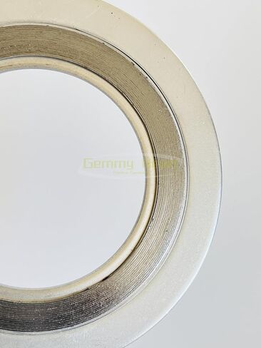 حشية جرح حلزونية من GemmySeal مع حلقة داخلية وخارجية 321SS، مملوءة بالجرافيت، 5 قطع 1 بوصة DN25-1500lb in Kuwait