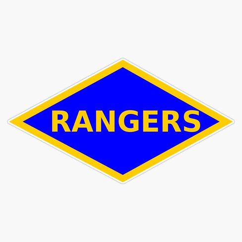 HOF Trading 4Th Ranger Battalion Vinyl Sticker Waterproof Decal Laptop Wall Window Bumper Sticker 5" in Saudi Arabia