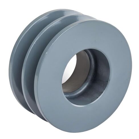 2BK36H/H-1 Cast Iron 3.75" Dual Groove Pulley - for Masterdrive Air Compressor Part - Cast Iron Pulley Replacement/Belt B Section 5L w/ 1" Sheave Bushing - Gray Cast Iron Solid Steel in Saudi Arabia