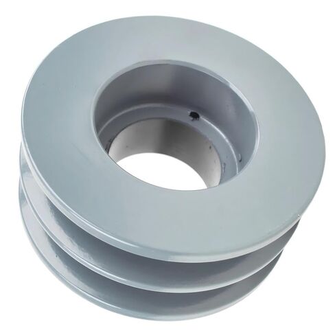 2BK40H/H-3/4 Compressor 4" Dual Groove Pulley - for Masterdrive Mechanical Power Transmission Part - Air Compressor V-Belt Pulley/Cast Iron 2 Belt B Section 5L w/ 3/4" Sheave Bushing - Gray in Saudi Arabia