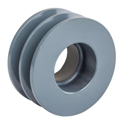2BK36H/H-1-3/8 Compressors 3.75" Dual Groove Pulley Belt B Section 5L - for Masterdrive Compressors Pulley Replacement - Cast Iron Pulley/Dual B Section Pulley - w/ 1-3/8" Sheave Bushing Gray in Saudi Arabia