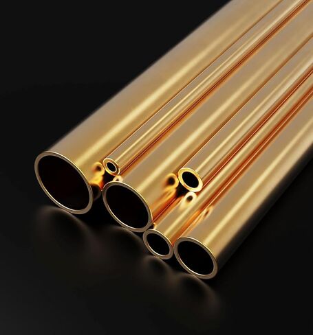 Round Brass Tube 90mm Outer Diameter 200mm Length Seamless High-Strength Precision Straight Tube in Saudi Arabia