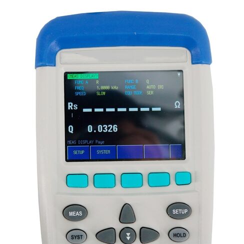 Handheld Digital LCR Meter Tester LCR Bridge with Frequency 100Hz 120Hz 1kHz 10kHz 100kHz Display Range L 0.01uH~9999H C 0.01pF~9999uF R,Z 0.0001Ω~99.99MΩ D 0.0001~9.999 Q 0.0001~999.9 in Saudi Arabia
