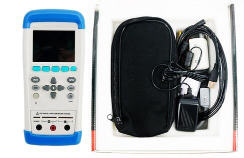 Handheld Digital LCR Meter DCR Tester Bridge for Inductance Resistance Capacitance with Touch Screen Frequency 50Hz 100Hz 120Hz 1kHz 2kHz 10kHz 50kHz 100kHz Accuracy 0.2% Comparator SEQ/ABS/PER in Saudi Arabia