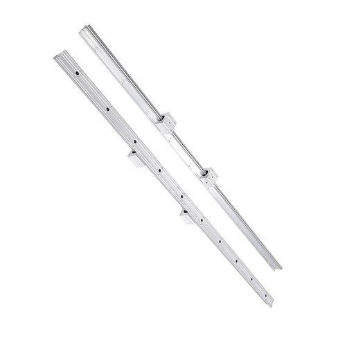 2Pcs SBR12 1000mm 12mm L Slide Rail Shaft 4Pcs SBR12UU Bea Block The L Slide Rail Shaft is Made of Carbon Steel, and The Bea Block is Made of Aluminum Alloy, Sturdy in Saudi Arabia
