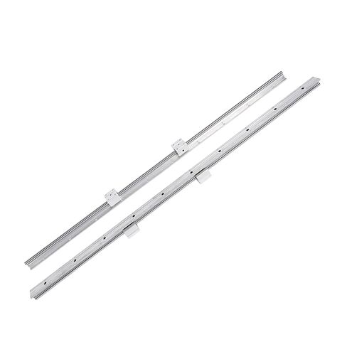 2Pcs SBR12 1000mm 12mm L Slide Rail Shaft 4Pcs SBR12UU Bea Block The L Slide Rail Shaft is Made of Carbon Steel, and The Bea Block is Made of Aluminum Alloy, Sturdy in Saudi Arabia
