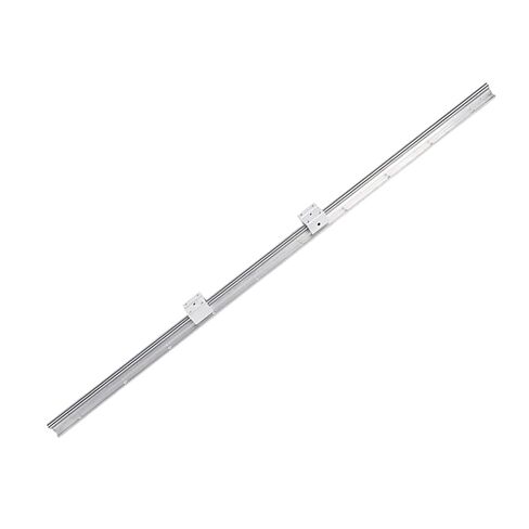 2Pcs SBR12 1000mm 12mm L Slide Rail Shaft 4Pcs SBR12UU Bea Block The L Slide Rail Shaft is Made of Carbon Steel, and The Bea Block is Made of Aluminum Alloy, Sturdy in Saudi Arabia