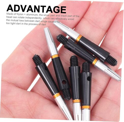 ibasenice Shaft Accessories Throwing Shafts Stems Rotate Flying Convenient Rods Reusable Stem Thread Rods in Saudi Arabia