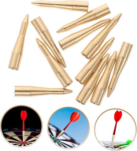 balacoo 12pcs Metal Shafts Sleeves for and Tool for Enhanced Accuracy and Precision Compatible All Dart Types in Saudi Arabia