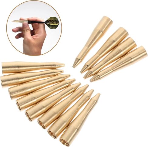 balacoo 12pcs Metal Shafts Sleeves for and Tool for Enhanced Accuracy and Precision Compatible All Dart Types in Saudi Arabia