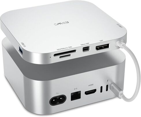 Mac mini M4 Dock Hub, Compatible with Mac mini M4 and M4 Pro 2024, Featuring a 4K60Hz HDMI Port, 5Gbps USB Port, and SD/TF Card Slot in Kuwait