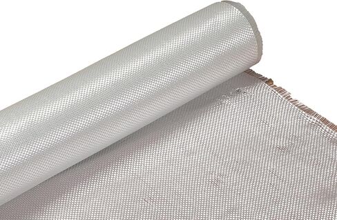 قماش من الألياف الزجاجية، 24 أونصة. 39 بوصة نسج عادي من الألياف الزجاجية حصيرة منسوجة من الألياف الزجاجية، 97.5 قدم مربع. قماش من الألياف الزجاجية الإلكترونية لإصلاح القوارب والطائرات وألواح التزلج على الماء وحوض السباحة. (10 سنوات) in Kuwait