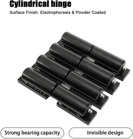 Heavy Duty Gate Hinges 7 Inches Barrel Hinges 4 Pack Weld On Install Black Iron Barrel Hinge 900lbs Capacity for Swing Door Trailer Ramp Metal Driveway Gate Drive Gate in Kuwait