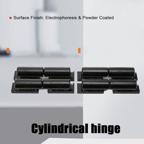 Heavy Duty Gate Hinges 7 Inches Barrel Hinges 4 Pack Weld On Install Black Iron Barrel Hinge 900lbs Capacity for Swing Door Trailer Ramp Metal Driveway Gate Drive Gate in Kuwait