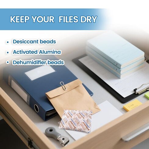 100 جرام 5 قطع من مجفف الألومينا المنشطة، مجفف طابعة ثلاثية الأبعاد عالي الكفاءة لتجفيف الخيوط، ممتص رطوبة الألومينا المنشطة القابل لإعادة الاستخدام للتخزين وأجهزة إزالة الرطوبة in Kuwait