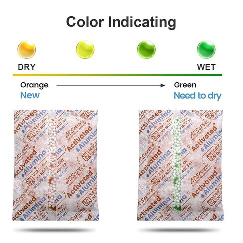 100 جرام 5 قطع من مجفف الألومينا المنشطة، مجفف طابعة ثلاثية الأبعاد عالي الكفاءة لتجفيف الخيوط، ممتص رطوبة الألومينا المنشطة القابل لإعادة الاستخدام للتخزين وأجهزة إزالة الرطوبة in Kuwait