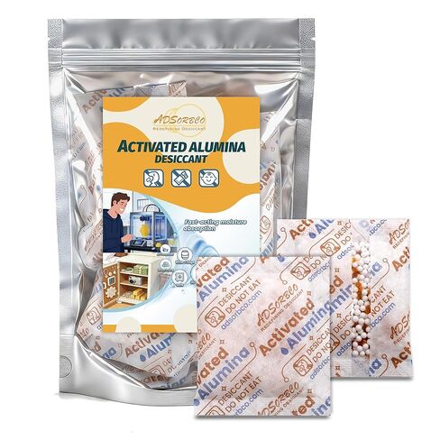 20 جرام 15 قطعة من مجفف الألومينا المنشط، مجفف طابعة ثلاثية الأبعاد عالي الكفاءة لتجفيف الخيوط، ممتص رطوبة الألومينا المنشط القابل لإعادة الاستخدام للتخزين وأجهزة إزالة الرطوبة in Kuwait