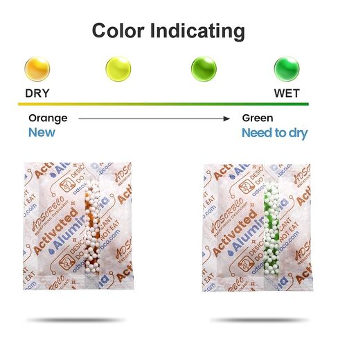 20 جرام 15 قطعة من مجفف الألومينا المنشط، مجفف طابعة ثلاثية الأبعاد عالي الكفاءة لتجفيف الخيوط، ممتص رطوبة الألومينا المنشط القابل لإعادة الاستخدام للتخزين وأجهزة إزالة الرطوبة in Kuwait