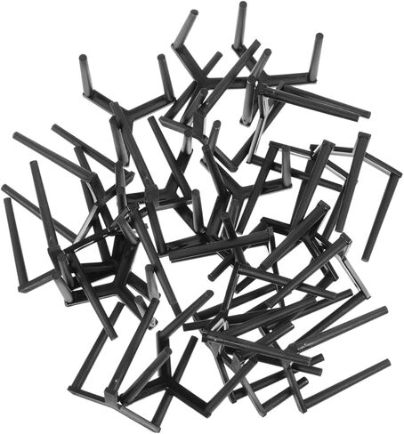 GLEAVI 200Pcs Pizza Saver Tripod Stands - Reusable Plastic Pizza Protectors for Takeaway Boxes Prevents Sticking and Crushing Compact 1.49X1.37X1.37In Support Racks for Restaurants and Home Use in Saudi Arabia