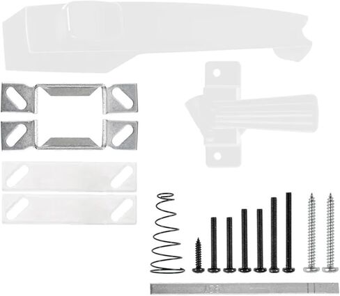مجموعة أدوات إغلاق الشاشة والباب AS59، للأبواب الثقيلة ومجموعة مزلاج زر الضغط in Kuwait
