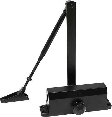 Luxury Modern Design 180 Degree Open Aluminum Hydraulic Door Closer with Soft Closing Feature in Saudi Arabia