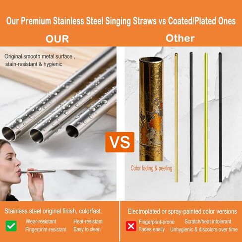 مدرب صوتي للغناء - مدرب صوتي أفضل مع 4 ماصات غناء من الفولاذ المقاوم للصدأ، وحقيبة من الخيزران وفرشاة in Kuwait