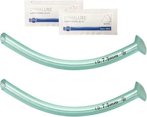 تحمل مجرى الهواء البلعومي الأنفي 7.5 ملم مع هلام التشحيم، NPA 30 FR (10) in Kuwait