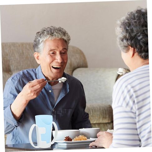 Didiseaon Convalescent Feeding Cup for Bedridden Patients Inclined Mouth Design for Easy Drinking Durable and Convenient Elderly Water Cup for Feeding and Hydration Needs in Saudi Arabia