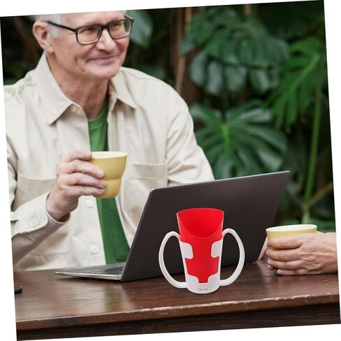BESTYASH Elderly Water Cup No Spill Nosey Cup for Adults Cutout Design for Dysphagia in Saudi Arabia