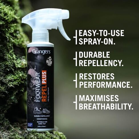 Grangers Footwear Repel Plus Eco Refill, 9.3 fl oz Pouch in Kuwait