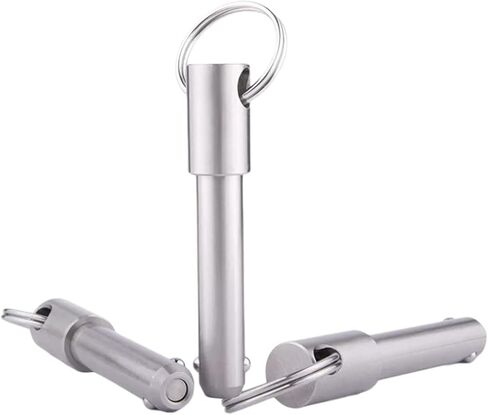 Locking Pins,1pc VCN115 Stainless Steel Quick Release Pin, Ball Head Fastening Pin Accessories, VCN115-12-55mm (Color : Model - Dia. - Length, Size : VCN115-8-35mm) in Saudi Arabia