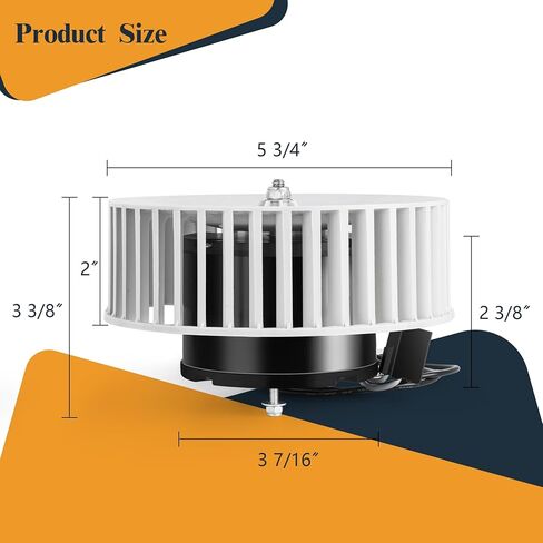 8663 Upgraded Bathroom Exhaust Fan Motor Replacement for NuTone Broan, Replaces OEM JA2B104N 97017705, Quiet Low Noise Blower Motor Compatible with 8673 8664RP 8814 8814R 8832 671RB 672RB in Saudi Arabia
