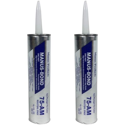 Belgrade Parts & Service, Inc. Manus 75AM White Adhesive Sealant Value Pack of 2 in Saudi Arabia