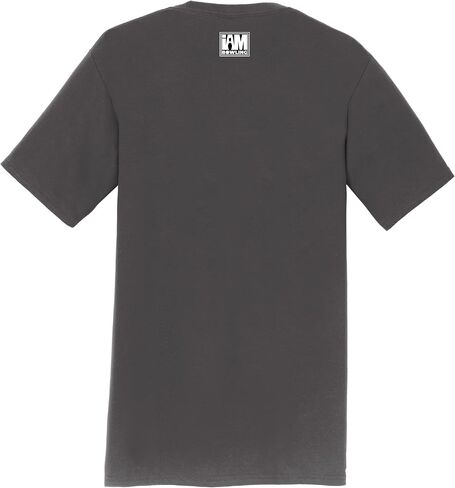 Logo Infusion Charcoal T-Shirt 100% Cotton - Brunswick Bowling - White Logo - Design 000N in Saudi Arabia