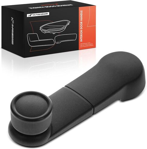 A-Premium Upgraded Metal Window Crank Handle - Compatible with Ford F-150 1997-2014, F-150 Heritage 2004, F-250 1997-1999, F-350 1997, F-250 F-350 F-450 F-550 Super Duty 1999-2016, Textured Black in Saudi Arabia