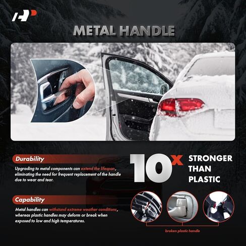 A-Premium Upgraded Metal Window Crank Handle - Compatible with Ford F-150 1997-2014, F-150 Heritage 2004, F-250 1997-1999, F-350 1997, F-250 F-350 F-450 F-550 Super Duty 1999-2016, Textured Black in Saudi Arabia