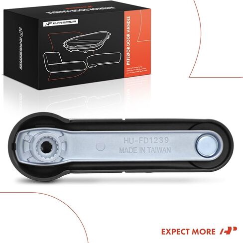 A-Premium Upgraded Metal Window Crank Handle - Compatible with Ford F-150 1997-2014, F-150 Heritage 2004, F-250 1997-1999, F-350 1997, F-250 F-350 F-450 F-550 Super Duty 1999-2016, Textured Black in Saudi Arabia
