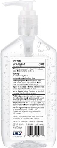 معقم اليدين المتطور Germ-x، أصلي، 12 أونصة سائلة (عبوة من قطعتين) in Kuwait