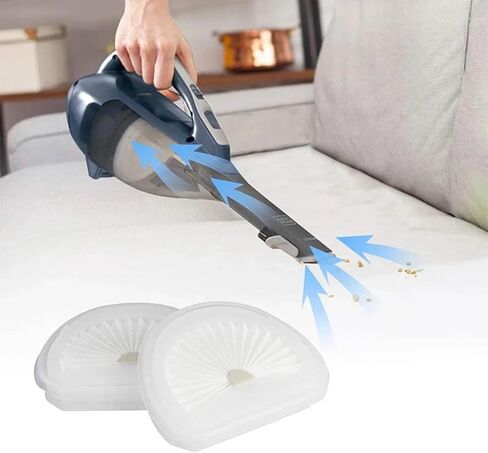 3 Pack Improvedhand VLPF10 Filter Replacement Compatible with Black and Decker Dustbuster Hand Vacuum Replace Model # HLVA315J HLVA320J00 N575266 HLVA325J10, HLVA325JP07 in Saudi Arabia