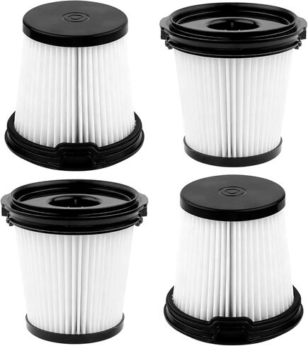 4 Pcs HEPA Filters Replacement Part for Shark IW3511 IW1120 IW1111 Detect Pro Lightweight Cordless Stick Vacuum Cleaner,Compatible with Shark BU3523 Clean Empty Auto-Empty System Portable Handheld in Saudi Arabia